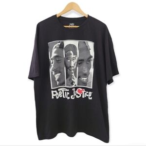 Poetic Justice Tupak T-shirt L NEW